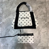 Classic Premium PU Leather Handbag - Signature Hardware Accents | Women's Luxury Handbag #784 - front view (image 1) of designer-inspired handbag