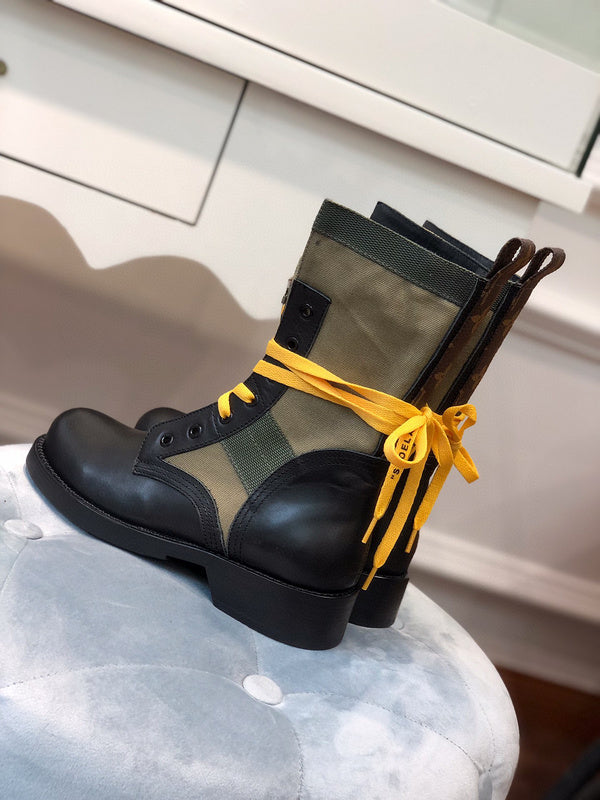 Louis Vuitton luxury shoes close-up — premium authentic designer style