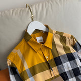 Burberry clothing close-up — premium authentic designer style