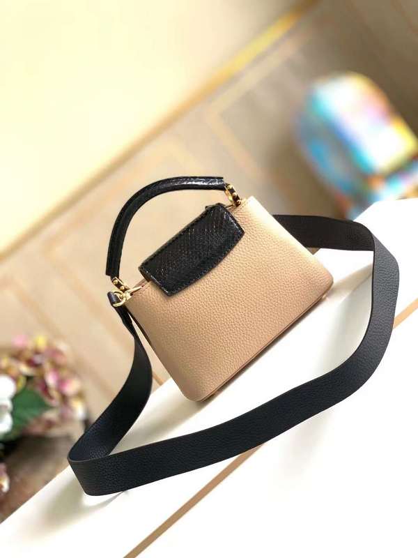 Interior view of signature modern women's handbag – women's luxury handbag