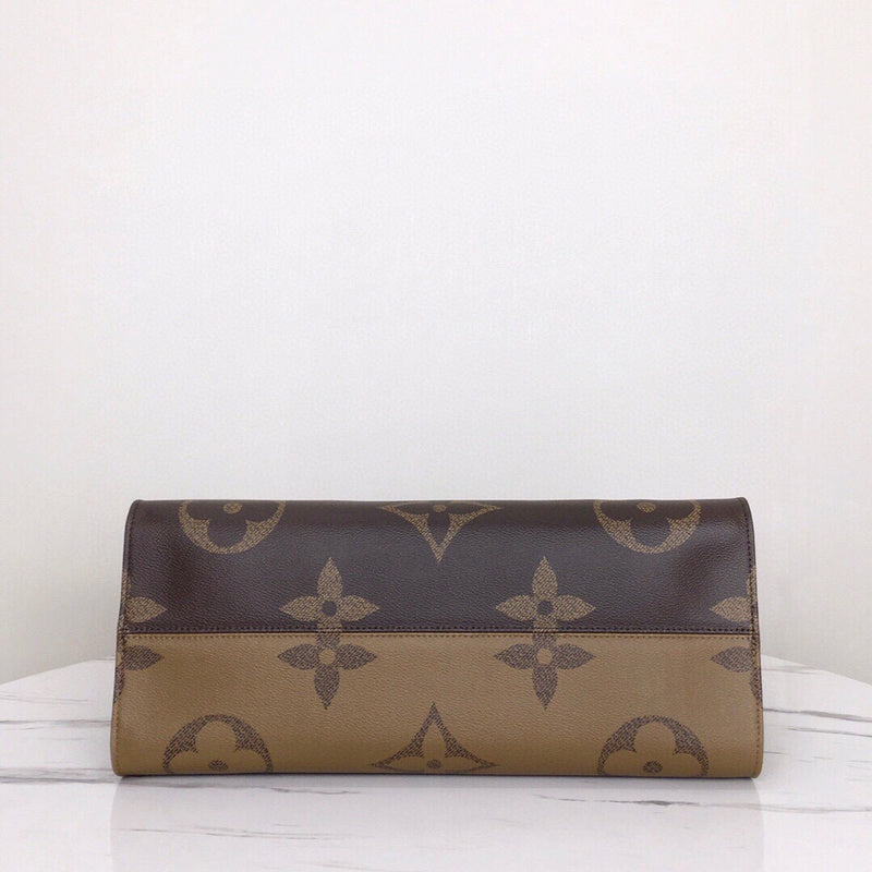 Back view of polished chic women's handbag – women's luxury handbag