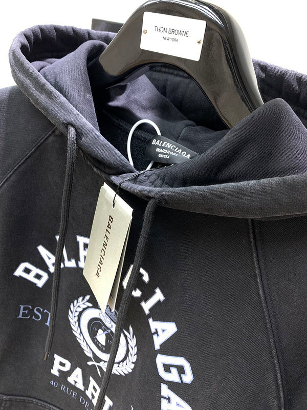 Close-up detail view of Balenciaga luxury piece style No.537