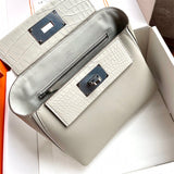  classic structured bag styled with outfit