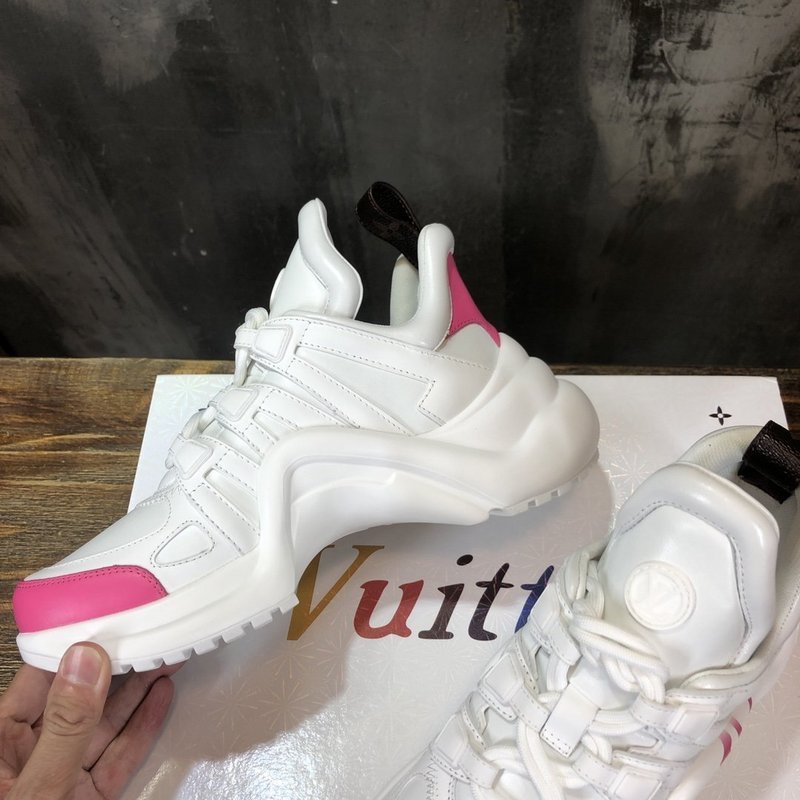 Louis Vuitton designer shoes full view