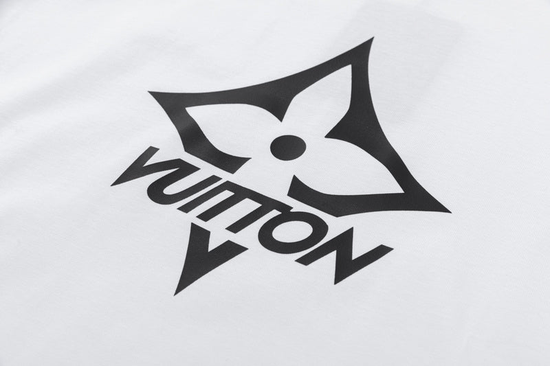 Front view of Louis Vuitton cotton t-shirt with contemporary cut