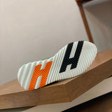 Hermès Nude Ankle Strap Sandals - Back View