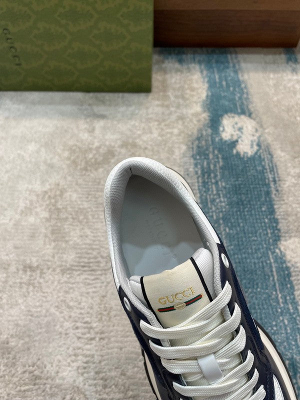 Gucci bold contrast luxury sneakers view 4 streetwear statement look