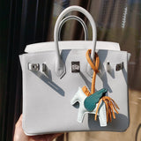  statement structured bag styled with outfit