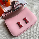 Streamlined bag shown from front angle