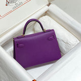 Close-up detail of sophisticated bag design