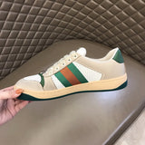 Gucci sneakers detailed view showing premium designer craftsmanship