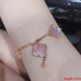 Lifestyle view of Van Cleef & Arpels unisex jewelry piece