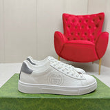 Gucci Casual sneakers in all-black cushioned comfort fit front view