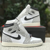 Side profile of Nike clean off-white sneakers padded collar comfort