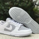 Nike two-tone luxury sneakers view 8 signature lace-up style