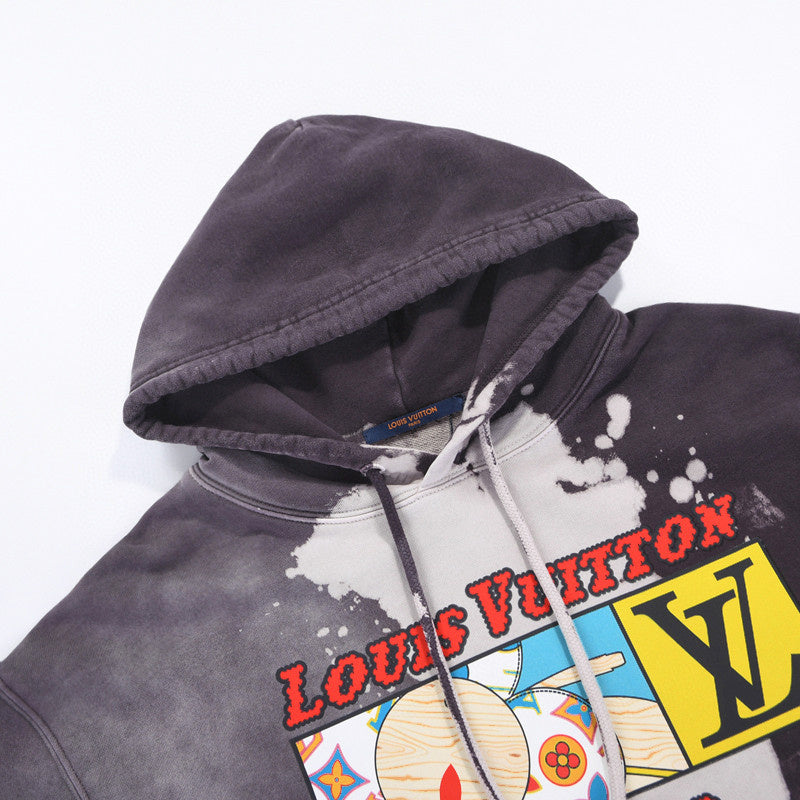 Front view of Louis Vuitton luxury clothing with everyday silhouette