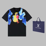 Front view of Louis Vuitton cotton t-shirt with everyday silhouette