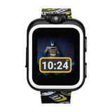 Front view of Batman Smartwatch unisex white watch