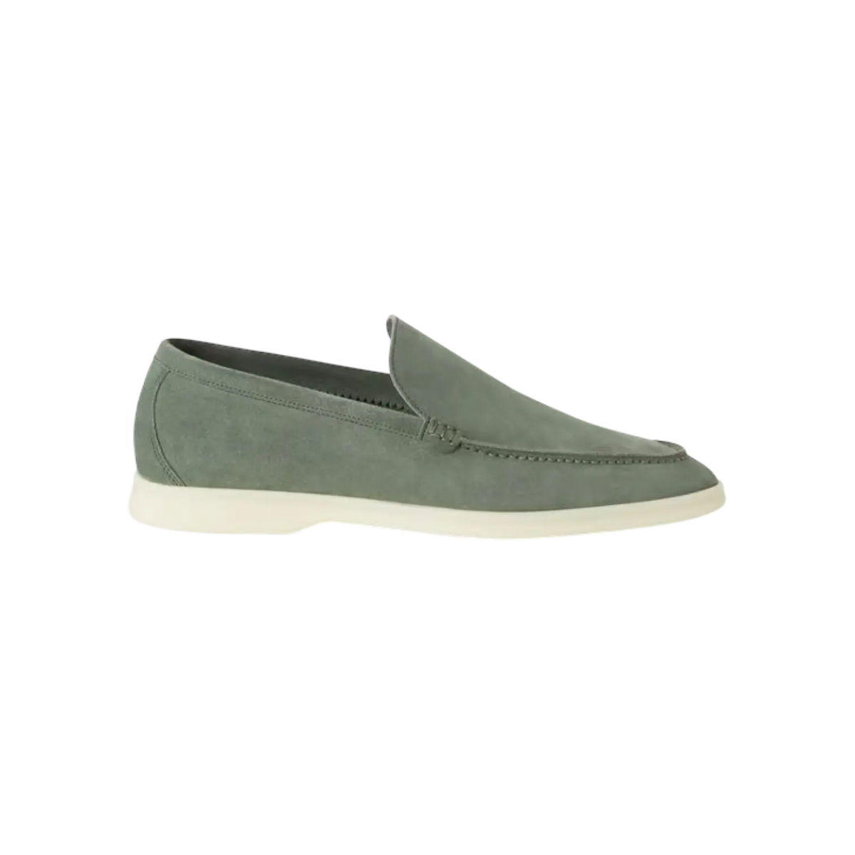 Loro Piana Summer Walk Loafer Frozen Fir