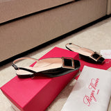Roger Vivier luxury shoes side view — premium authentic designer style