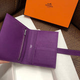 Side view of tailored structured handbag