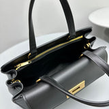 Zivas Charm Timeless Appeal Statement Handbag (Signature Shape & Finish) – Close-Up Detail