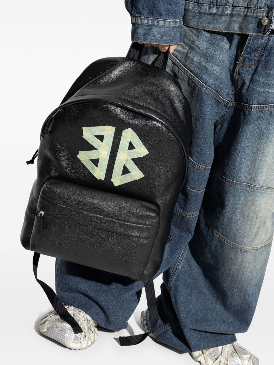 Balenciaga backpacks lifestyle shot premium designer piece