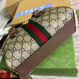 Interior view of streamlined premium bag