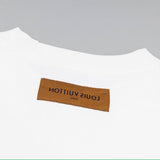 Side profile of Louis Vuitton luxury clothing with streetwear-inspired cut