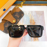 Front view of Louis Vuitton unisex sunglasses