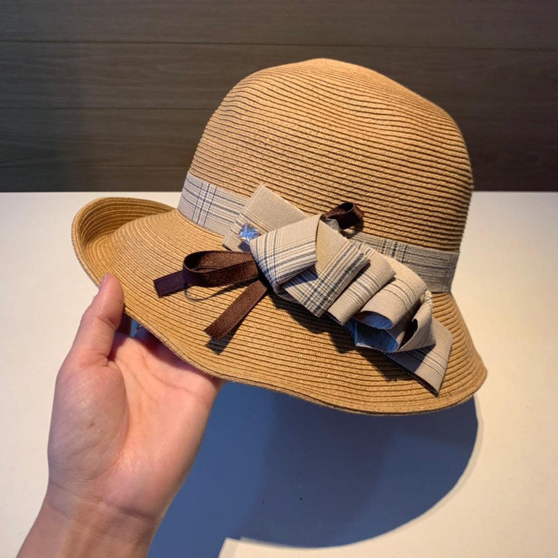Angled view of Burberry unisex cap