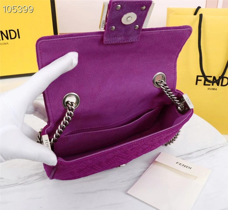 Ziva's Charm handbag – side angle view (Standard Size)