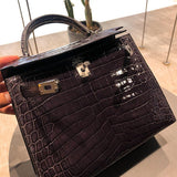 Streamlined bag shown from front angle