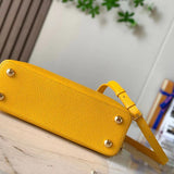 Back view of elevated chic women's handbag – women's luxury handbag