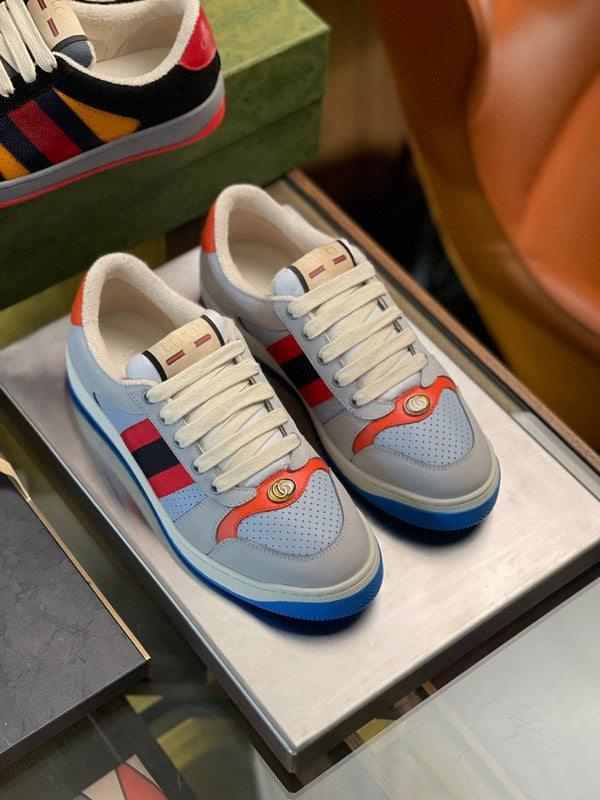 Gucci classic monochrome luxury sneakers view 10 everyday casual design