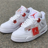 Nike sneakers detailed view showing premium designer craftsmanship