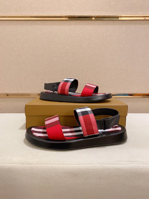 Burberry shoes Style 013 - back heel detail