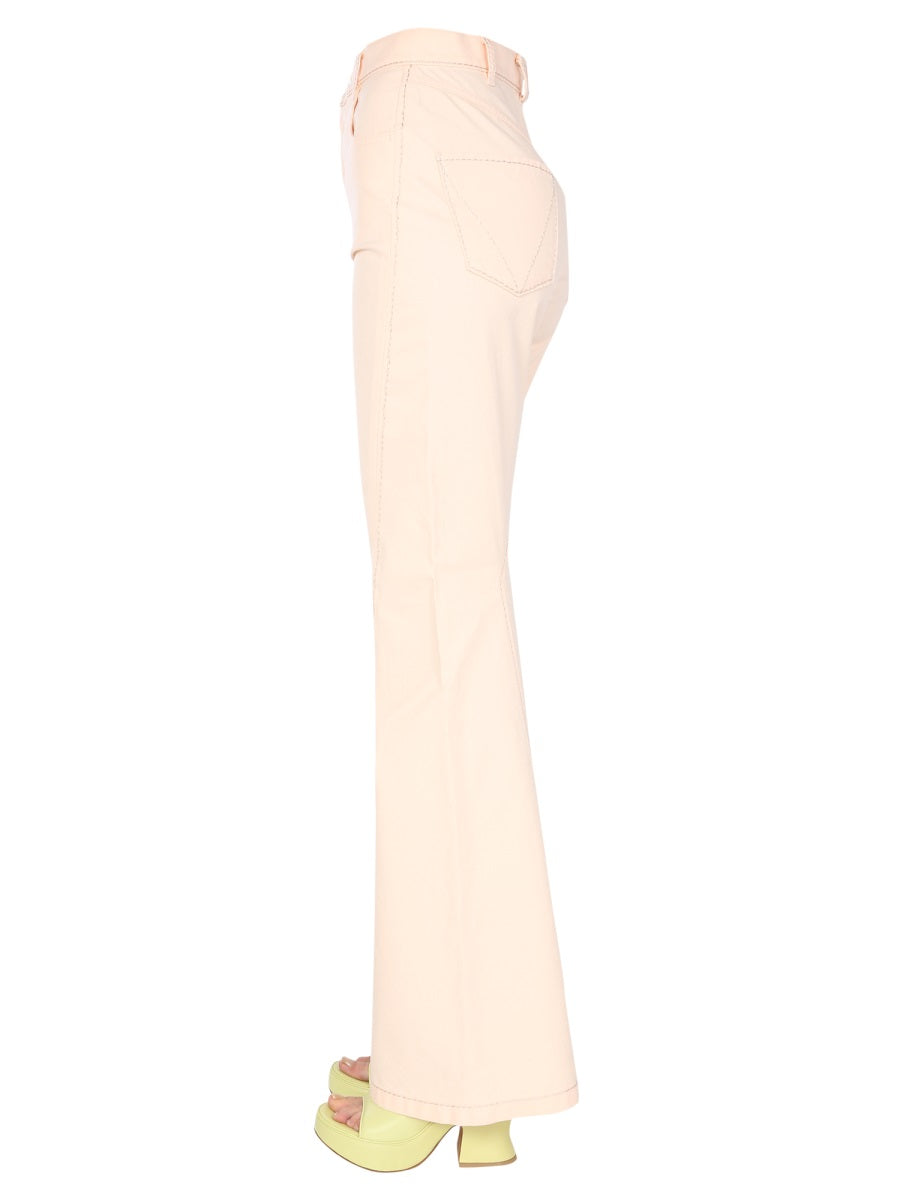 Bottega Veneta Jeans? Bottega Veneta Women Flared Jeans Classic Everyday Designer Jeans
