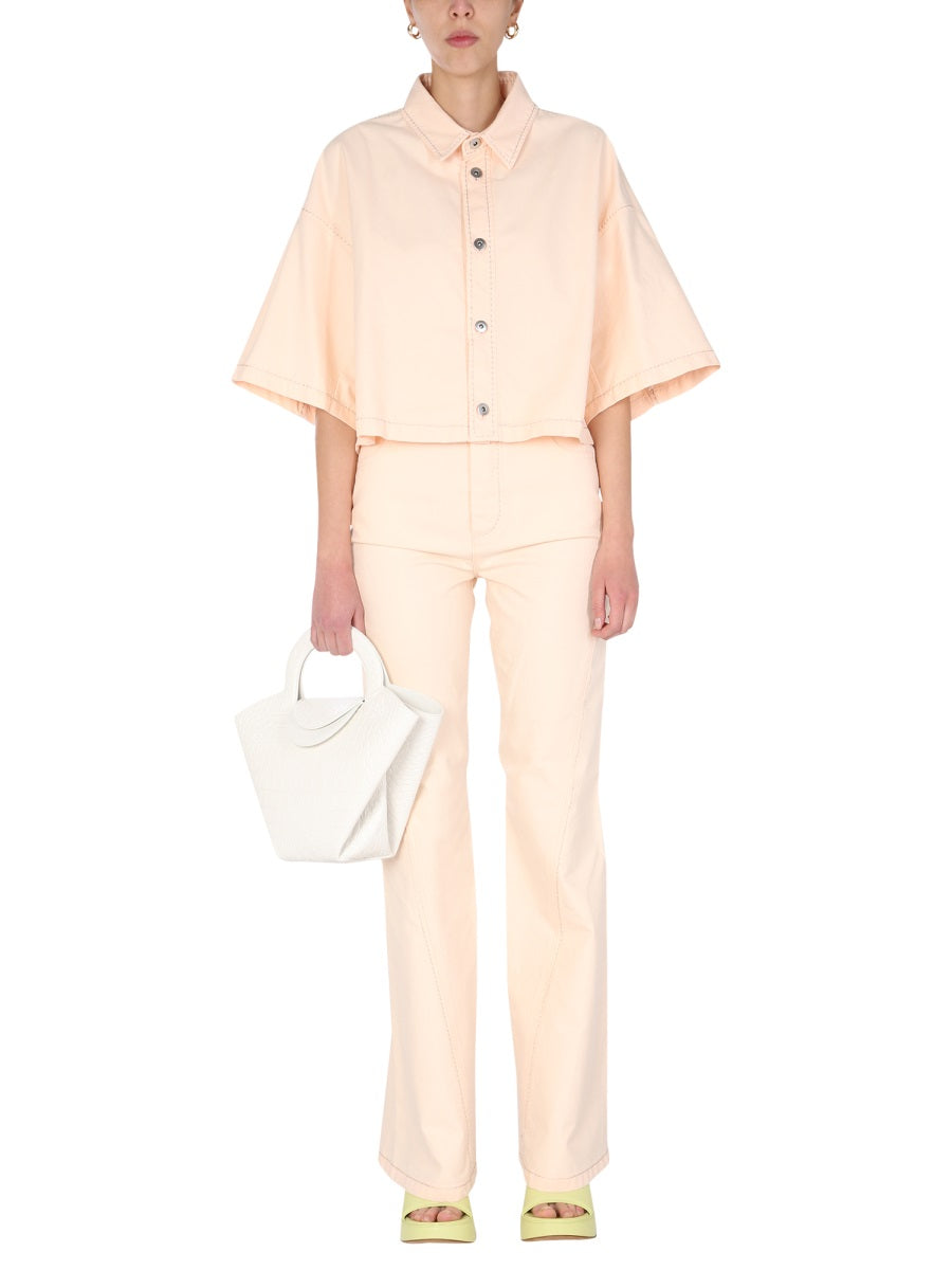 Bottega Veneta Jeans? Bottega Veneta Women Flared Jeans Classic Everyday Designer Jeans
