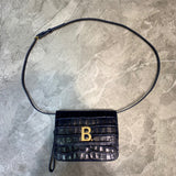 Classic Premium PU Leather Handbag - Polished Finish | Women's Fashion Handbag #709 - front view (image 1) of designer-inspired handbag