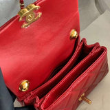 Zivas Charm Streamlined Design Luxury Handbag (Considered Detail & Form) – Close-Up Detail