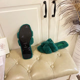 Hermès White Slide Sandals - Lifestyle Styling Shot