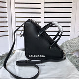 Front view of refined signature women's handbag – women's luxury handbag