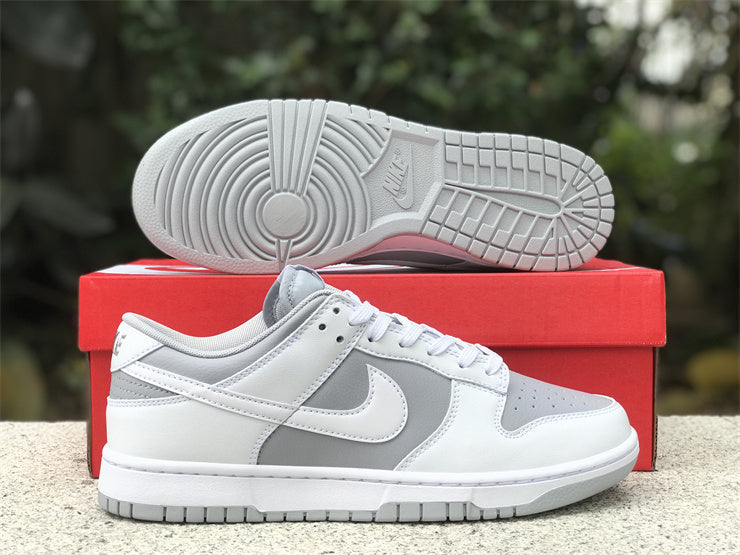 Nike two-tone luxury sneakers view 13 signature lace-up style