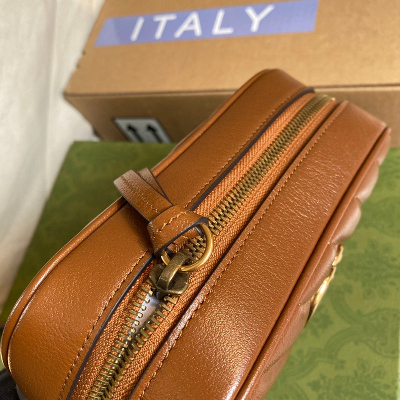 Styled lifestyle shot of signature sleek women's handbag – women's designer-style accessory