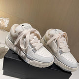Close-up of Amiri sneakers craftsmanship