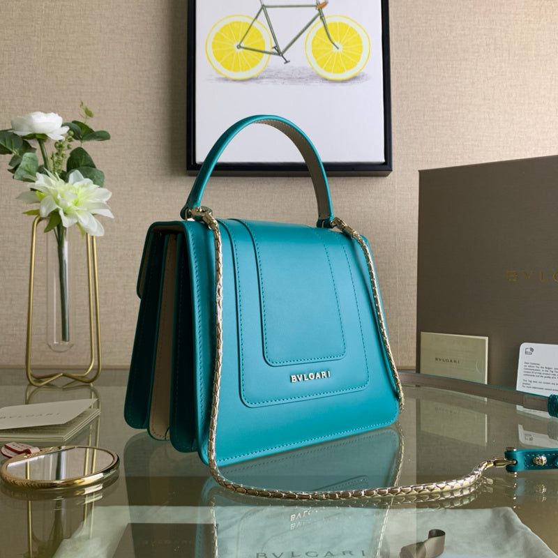Bold Premium PU Leather Handbag - Versatile Everyday Design | Women's Statement Accessory #1723 - styled full view (image 7) of designer-inspired handbag