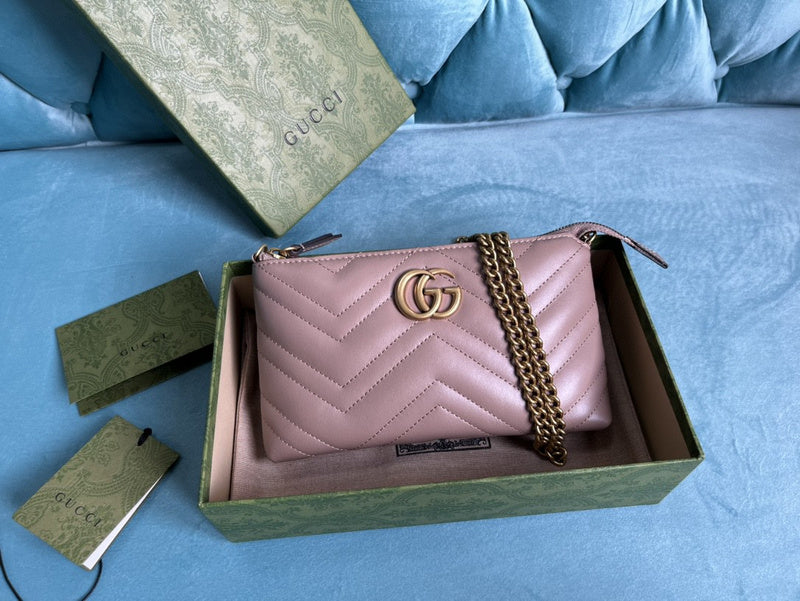 Front view of classic refined women's handbag – women's luxury accessory
