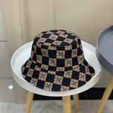 Close-up detail view of Burberry unisex cap