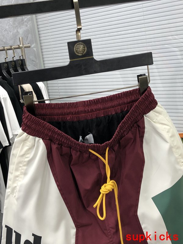 Back view of Rhude luxury clothing with streetwear-inspired cut
